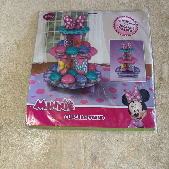 Minnie Mouse Party Cupcake and Treat Stand New - Picture 1 of 2